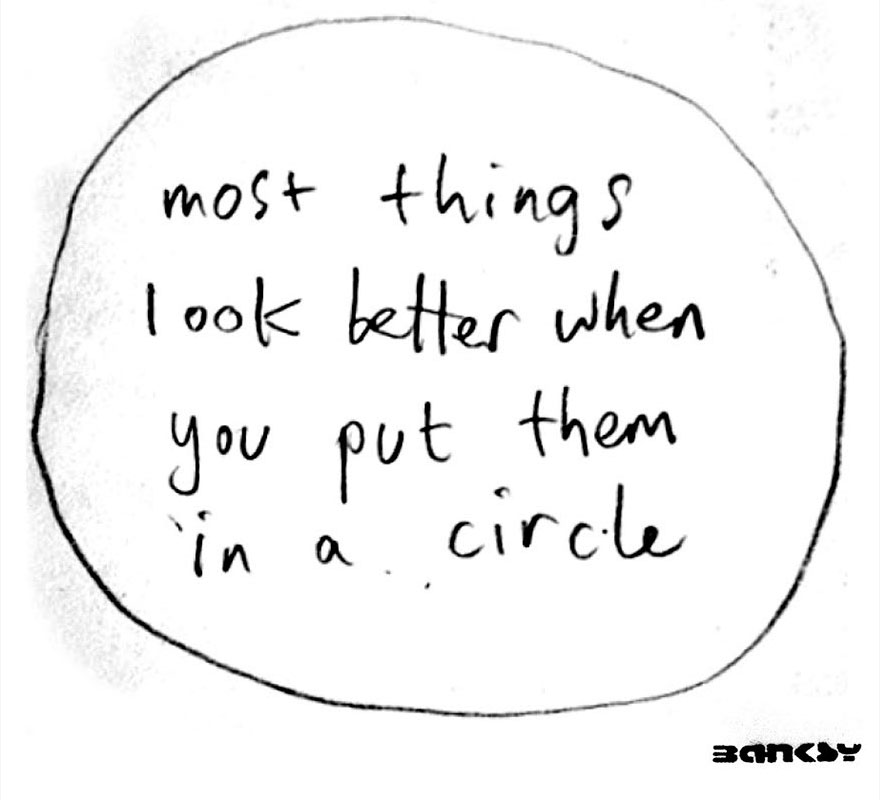 Things look better in a circle